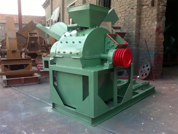 Big Capacity Three Feed Port Wood Straw Tree Branch Crushing Machine