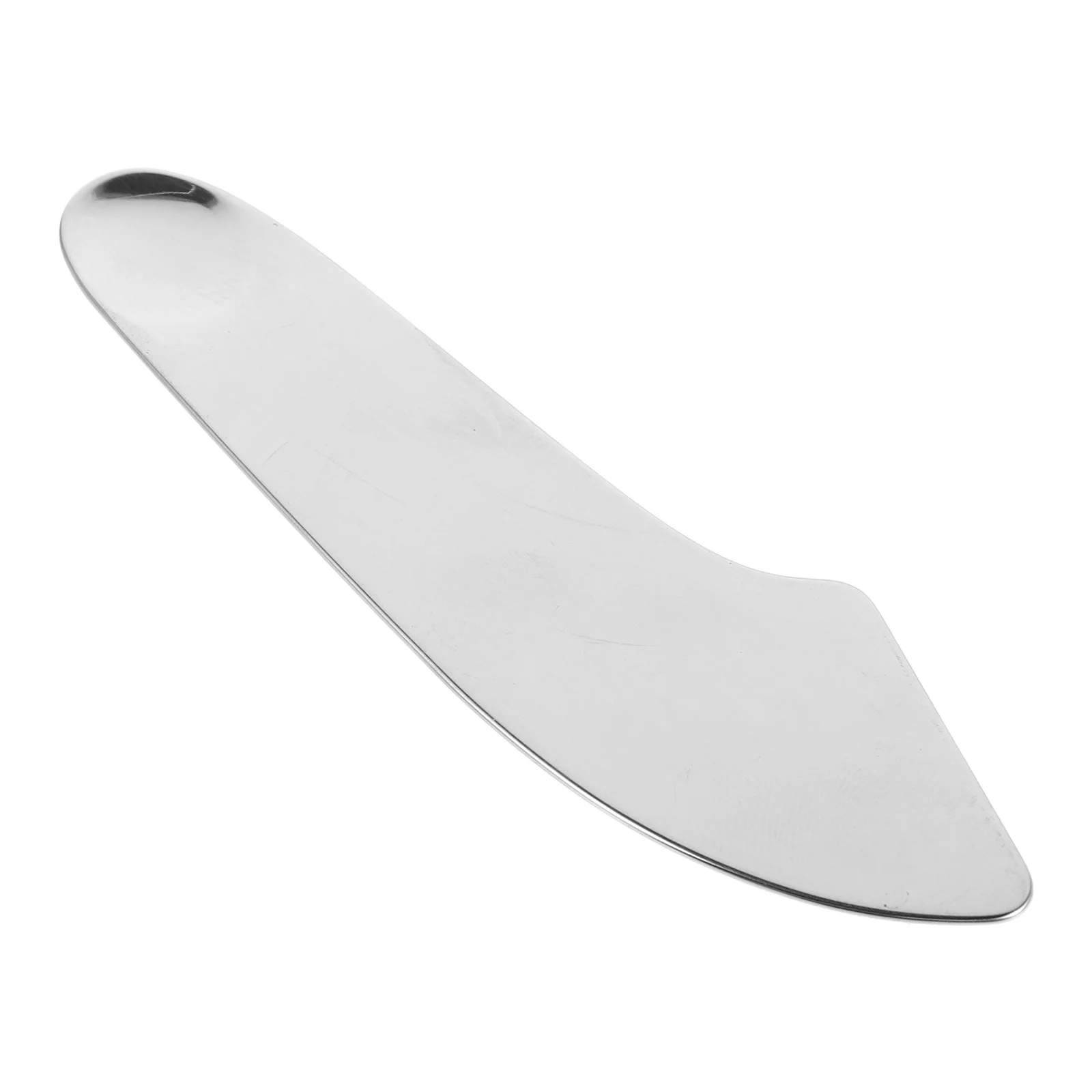 

Stainless Steel Foundation Spatula Precision Makeup Scraper for Smooth Foundation Application Plate Mixer Beauty Tool