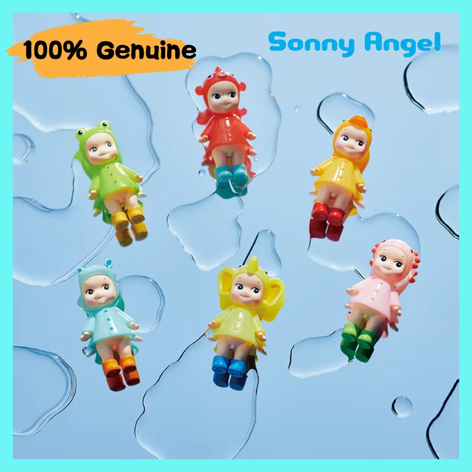 

Подлинная серия Sonny Angel I Love Rainy Day, слепая коробка, милая мини-фигурка, аниме-персонаж, кукла, модель, украшение, игрушка, подарок для детей