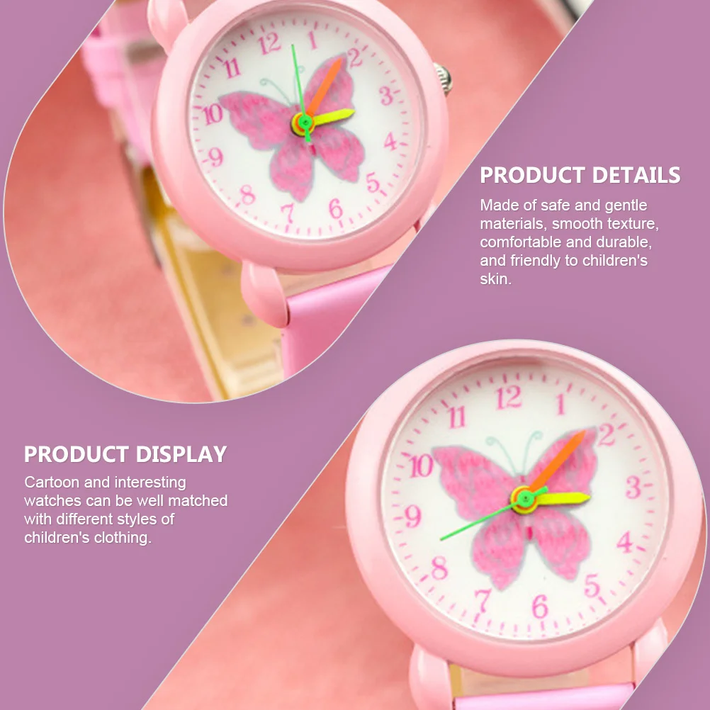 Cartoon 's Watch Wristwatch for Childrens Watches Sports Glass Pattern