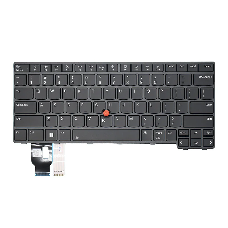 Laptop Replacement US Russian Layout Keyboard For Lenovo ThinkPad T14 Gen3/4 L14 Gen 3 Gen 4/P14S Gen 3 with backlight