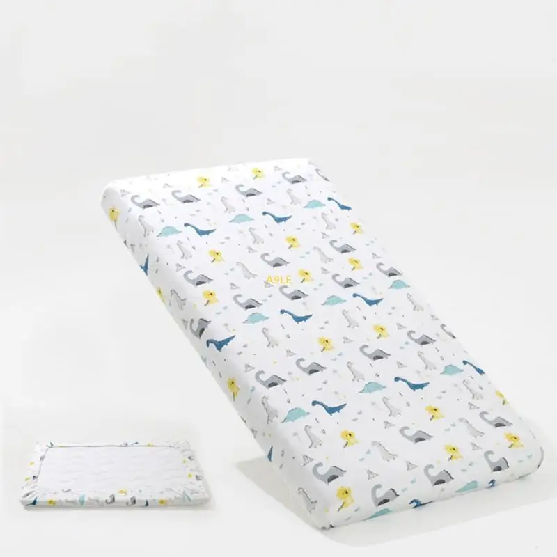 

Детский лист новорожденный хлопковой мягкая кроватка для кроватки для детской матрас крышка защитника мультфильм печатная крышка