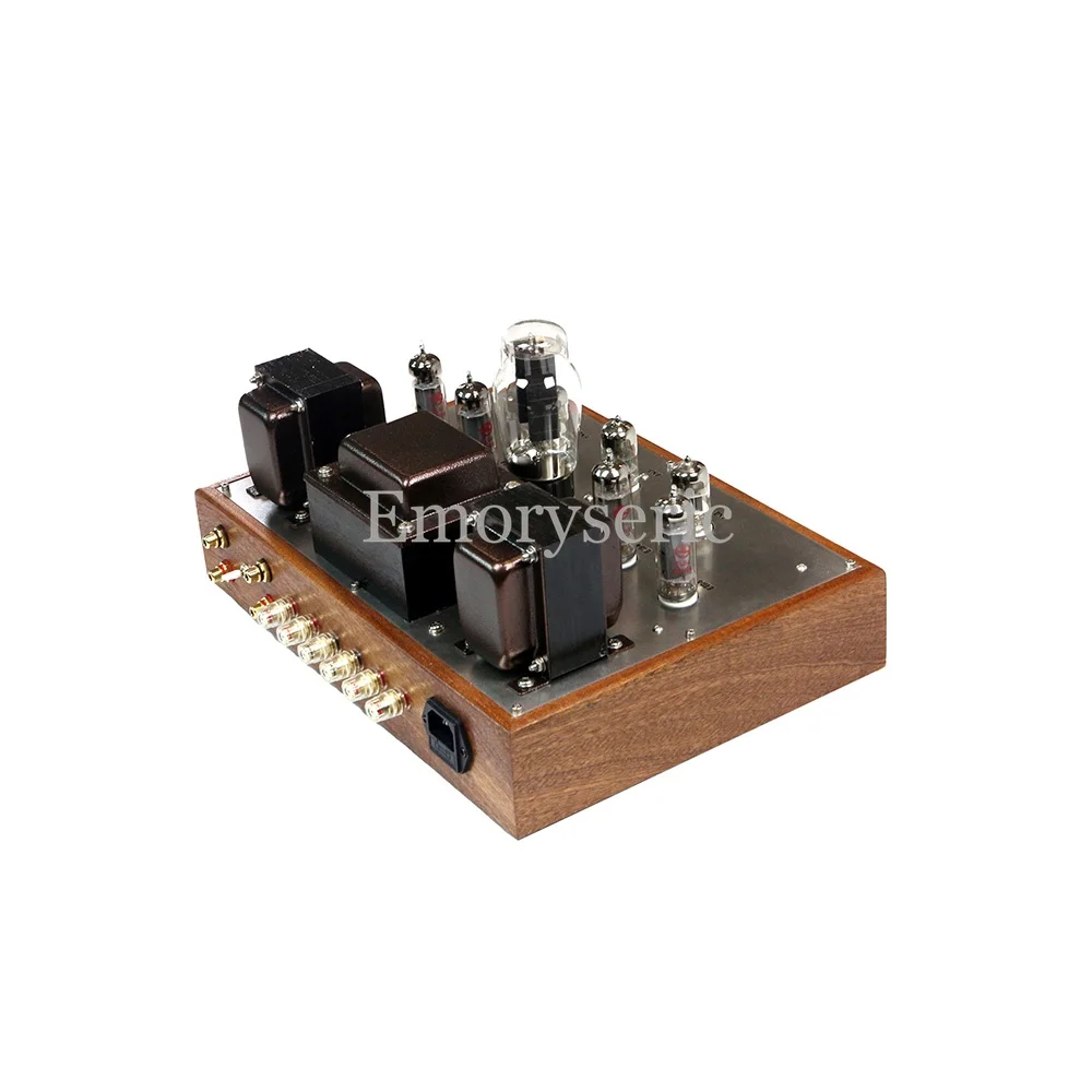 

6P14 / EL84 Push-Pull Tube Amplifier 15W+15W with 3-Band EQ, 6N1+6N3 Driver (PCB Version)