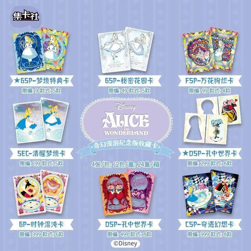 Card.fun Alice in Wonderland Card Fairy Tales Series Hobby Genuine Trading Cards Game Toy Holiday Birthday Gifts for Woman - view 5