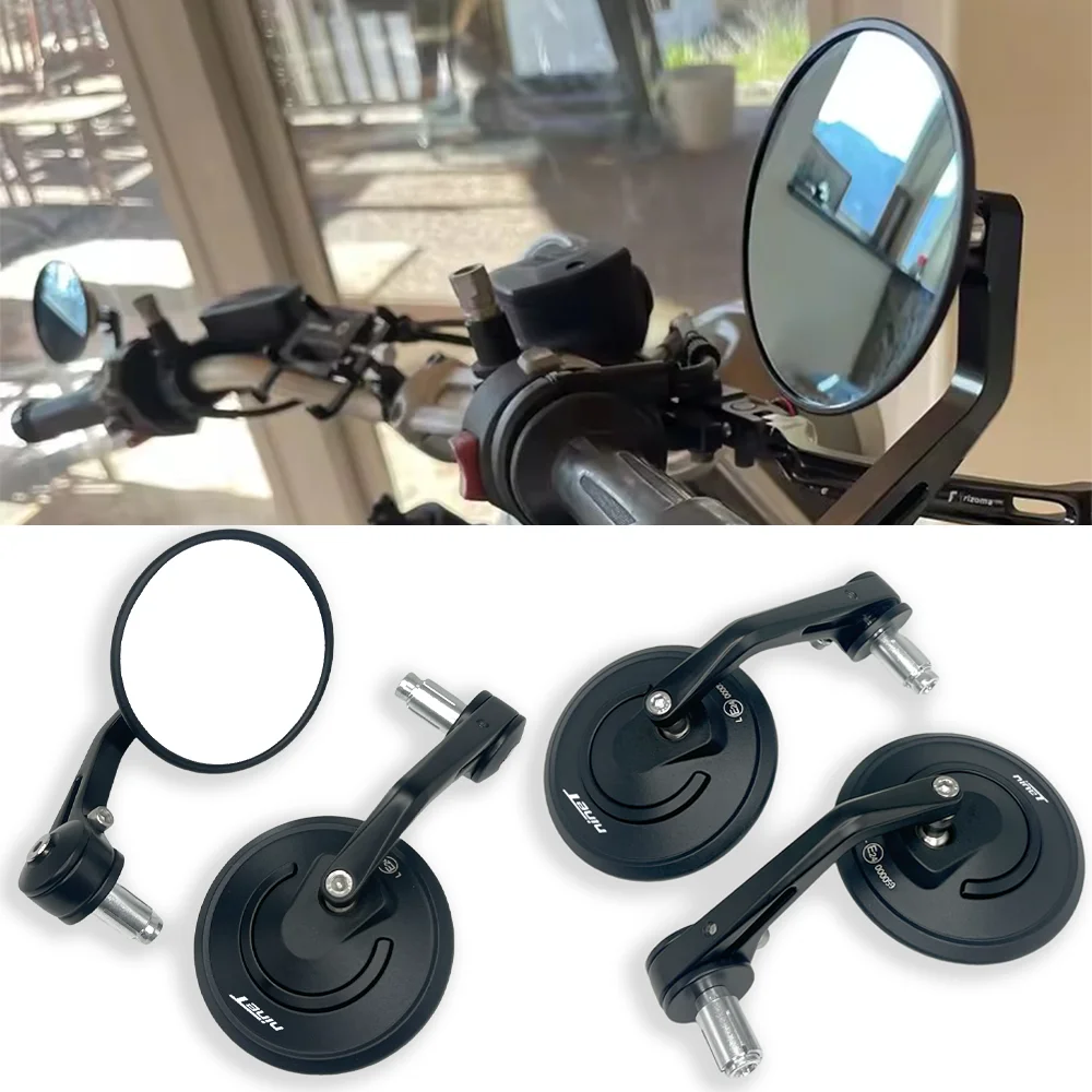 

For Ducati Monster 695 696 796 797 821 1100 1200 1200S 1200R S2R Motorcycle CNC Rear View Side Mirrors Handle Bar End Mirror