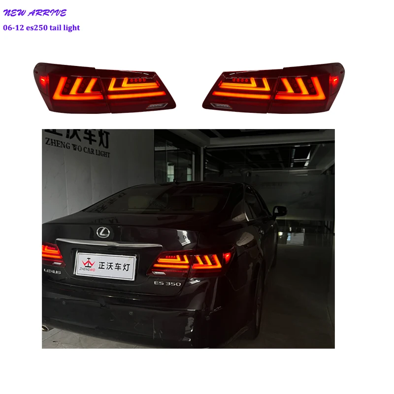 

Zhengwo Factory New Design For Lexus Es350 Taillight Es300 Led Tail Light Modified Tail Lamp 2006-2012