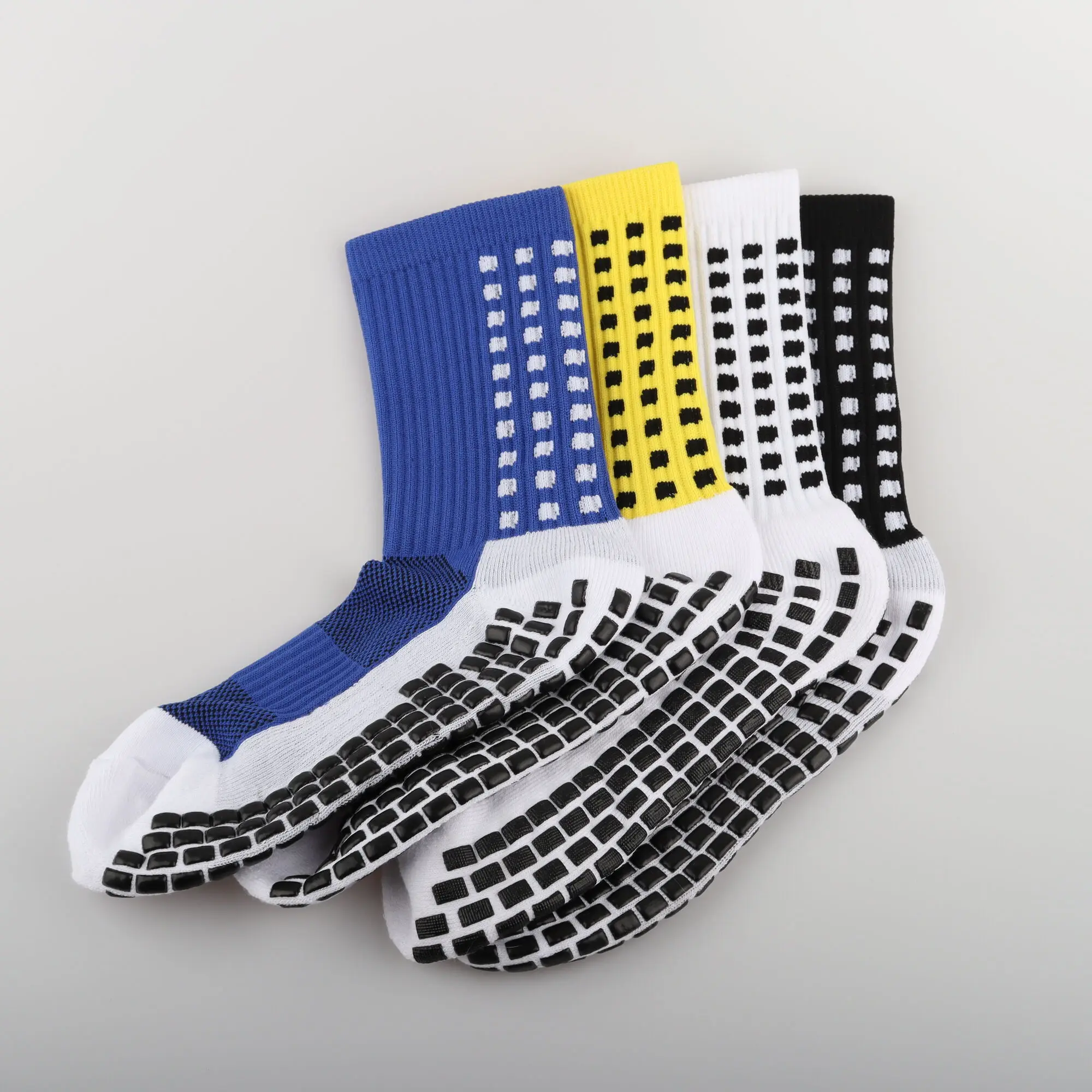 

Socks New ANTI 2023 SLIP Football Mid Calf Non Slip Soccer Cycling Sports Socks Mens 39-48