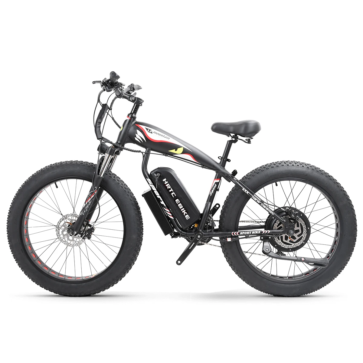 26inch 4.0 fat tire electric mountain Bicycle 48V1500w Motor 48v21ah /30ah range 150-250km Snow Beach All Terrain ebike