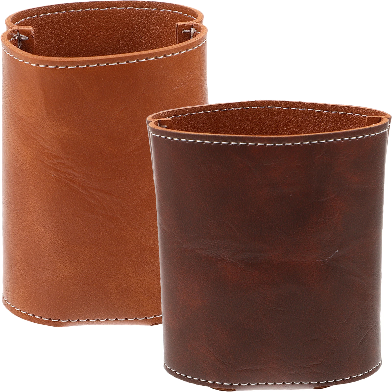 

2 Pcs Beer Bottle Sleeve Cooler Refrigerator Can Sleeves Bulk Insulated Pu Dad
