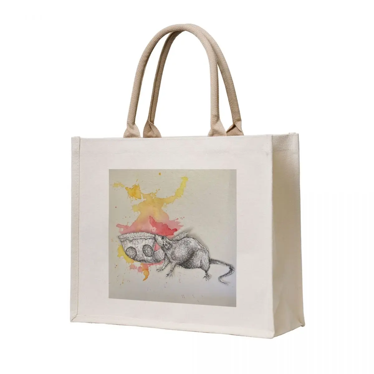 

Pizza Rat (Art Prints, Tech cases, All Over Tote) Tote Bag shopper bags for women Canvas great bag Handbags women