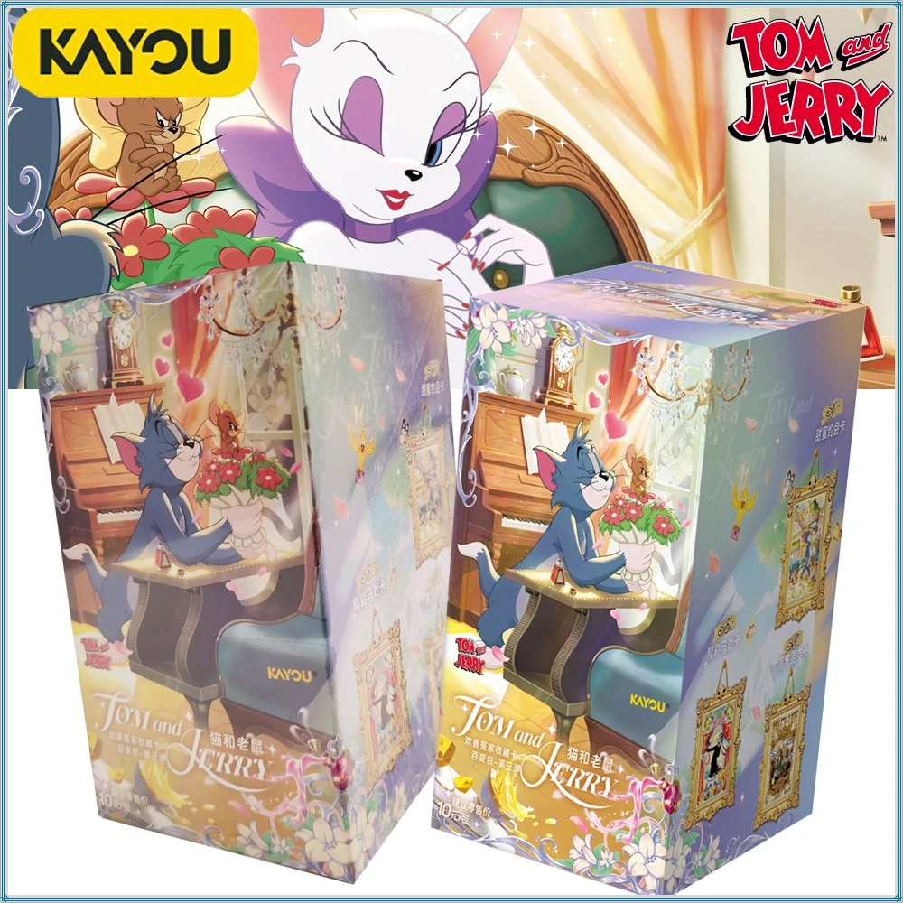 

Original Kayou Tom and Jerry Hobby Collection Cards Steampunk Fantasy Adventure Animated Cartoon Character Portrait Cards Gifts