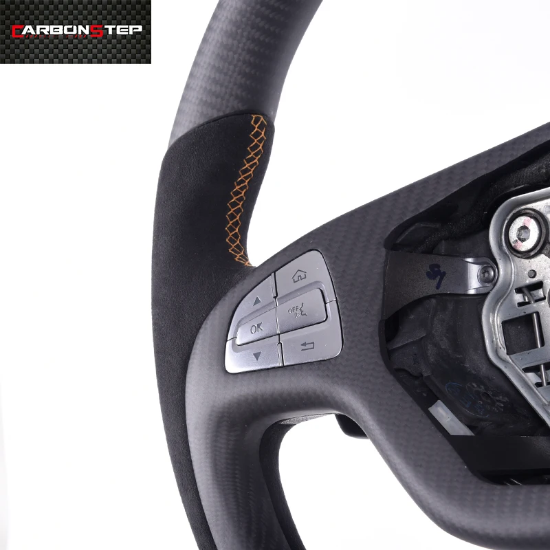 Custom AMG Carbon Fiber Steering Wheel for Mercedes-Benz W222 W223 S-Class S450 S500 S63 (2013+)