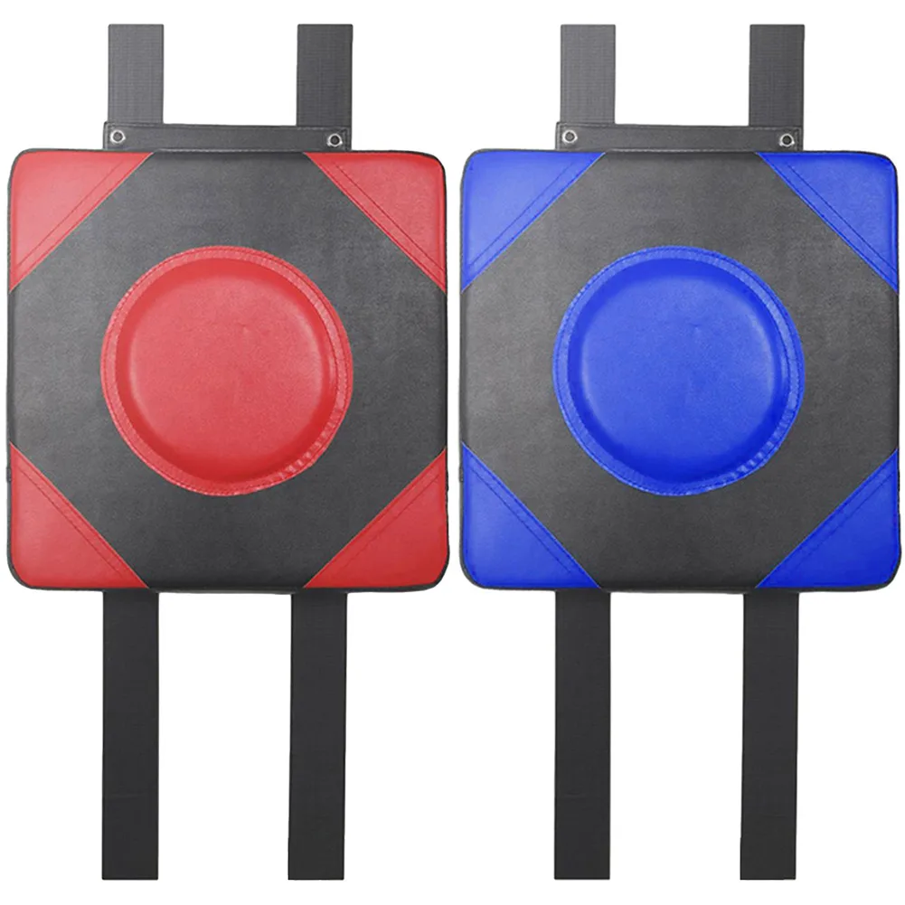 Boxing Punch Target PU Leather Boxing Training Sandbag Adjustable Height Punching Bag Wall Punching Pad for Martial Arts Karate