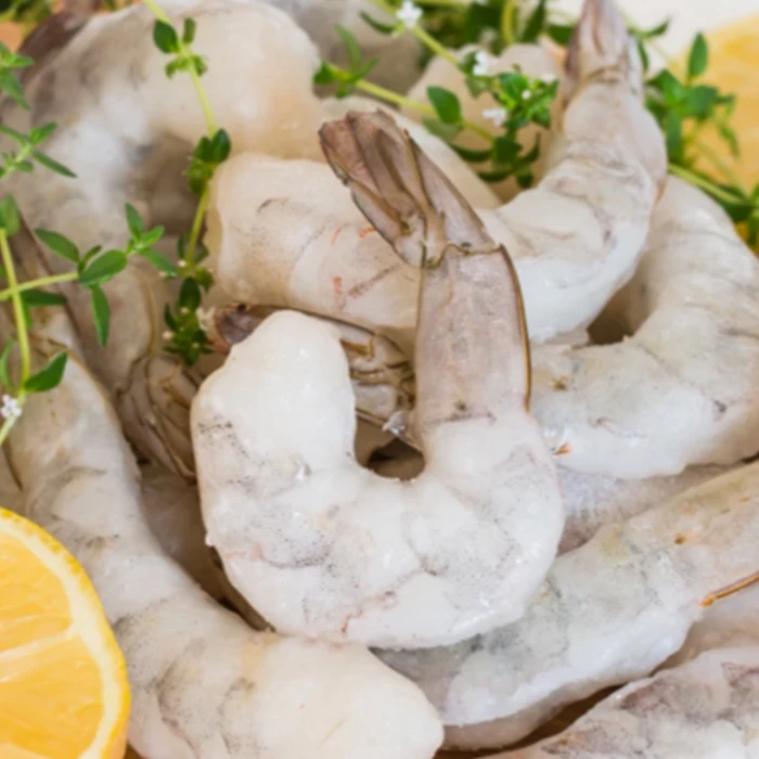 Cóctel de camarones King, 32-40 tamaño grande, camarón microbied, carne, camarón congelado