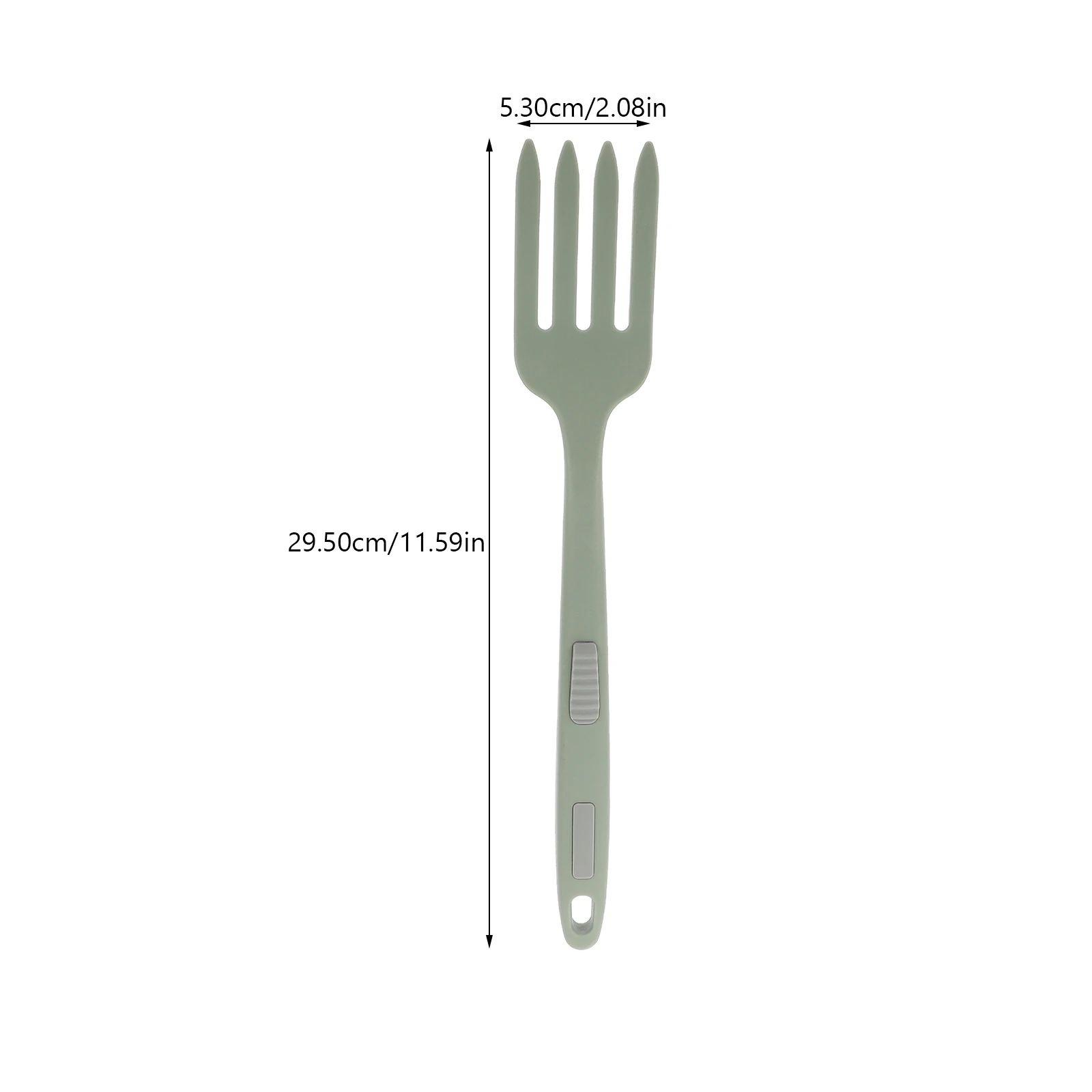 

1pc Ergonomic Silicone Cooking Large Reusable Washable Kitchen Food Nonstick Salad Pasta Server Lightweight Home Cooking