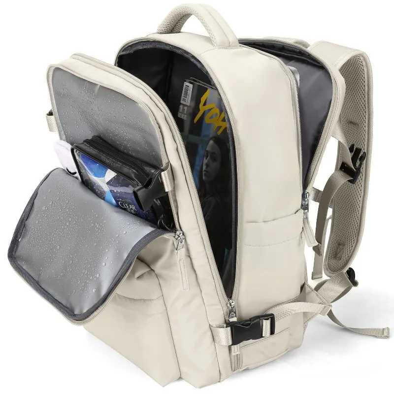 

Lightweight Travel Backpack with USB Charging Port Convenient Laptop & Shoe Compartment