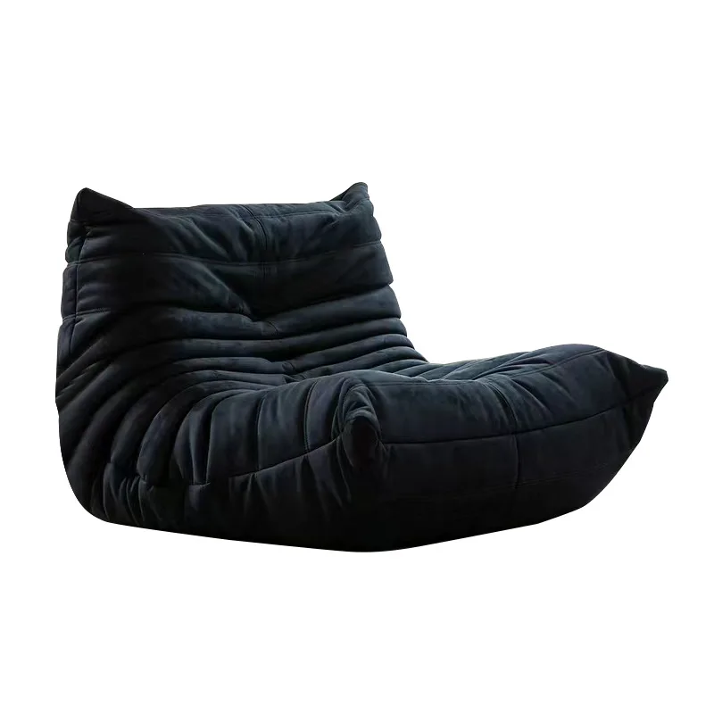 

Foreign trade sofa compression sofa caterpillar recliner single leisure lazy sofa full sponge frameless vacuum