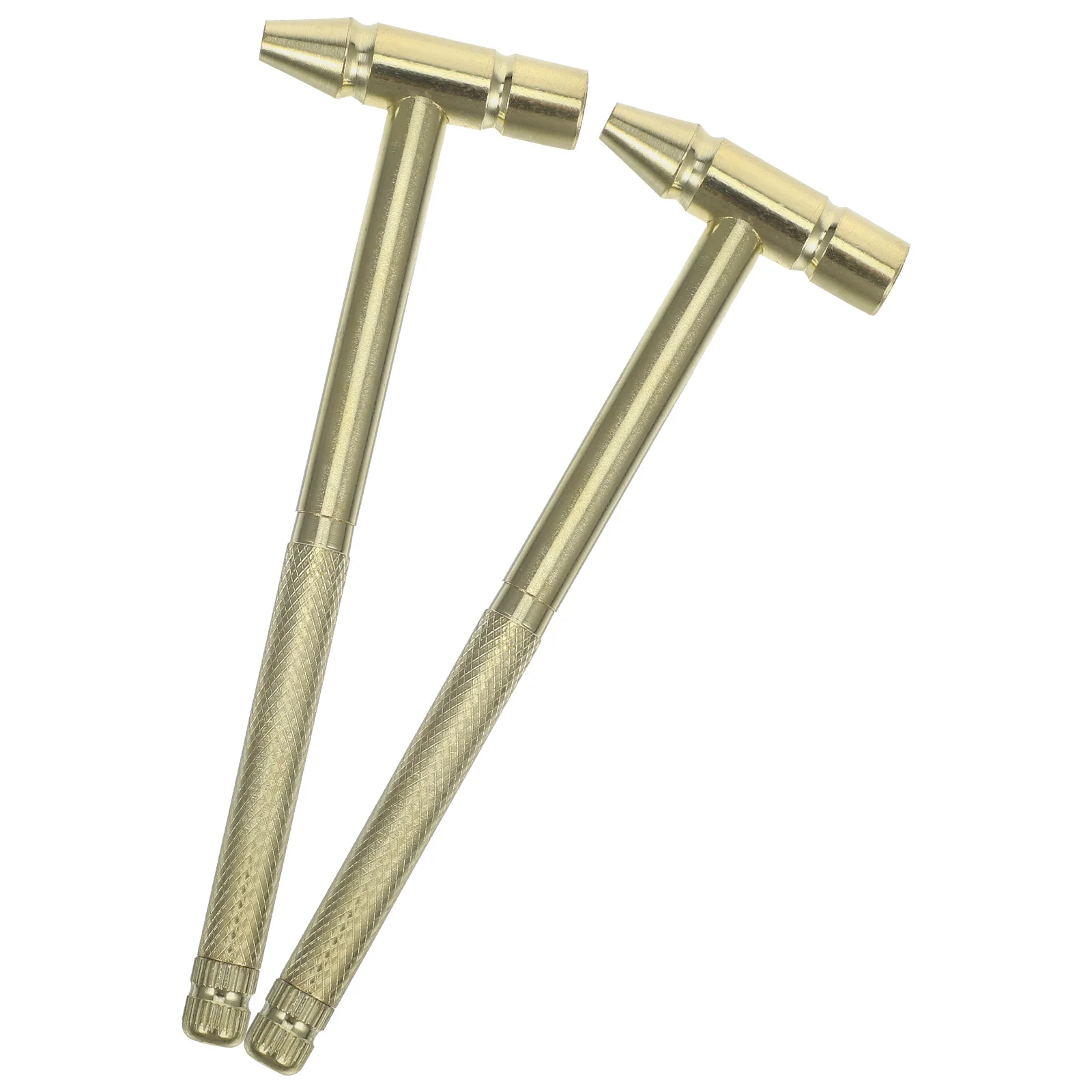 

2Pcs Solid Brass Multifunctional Hammer Small Watch Repair Tool Precision Machined Metal Shaping Mini Hammer Repair Tool