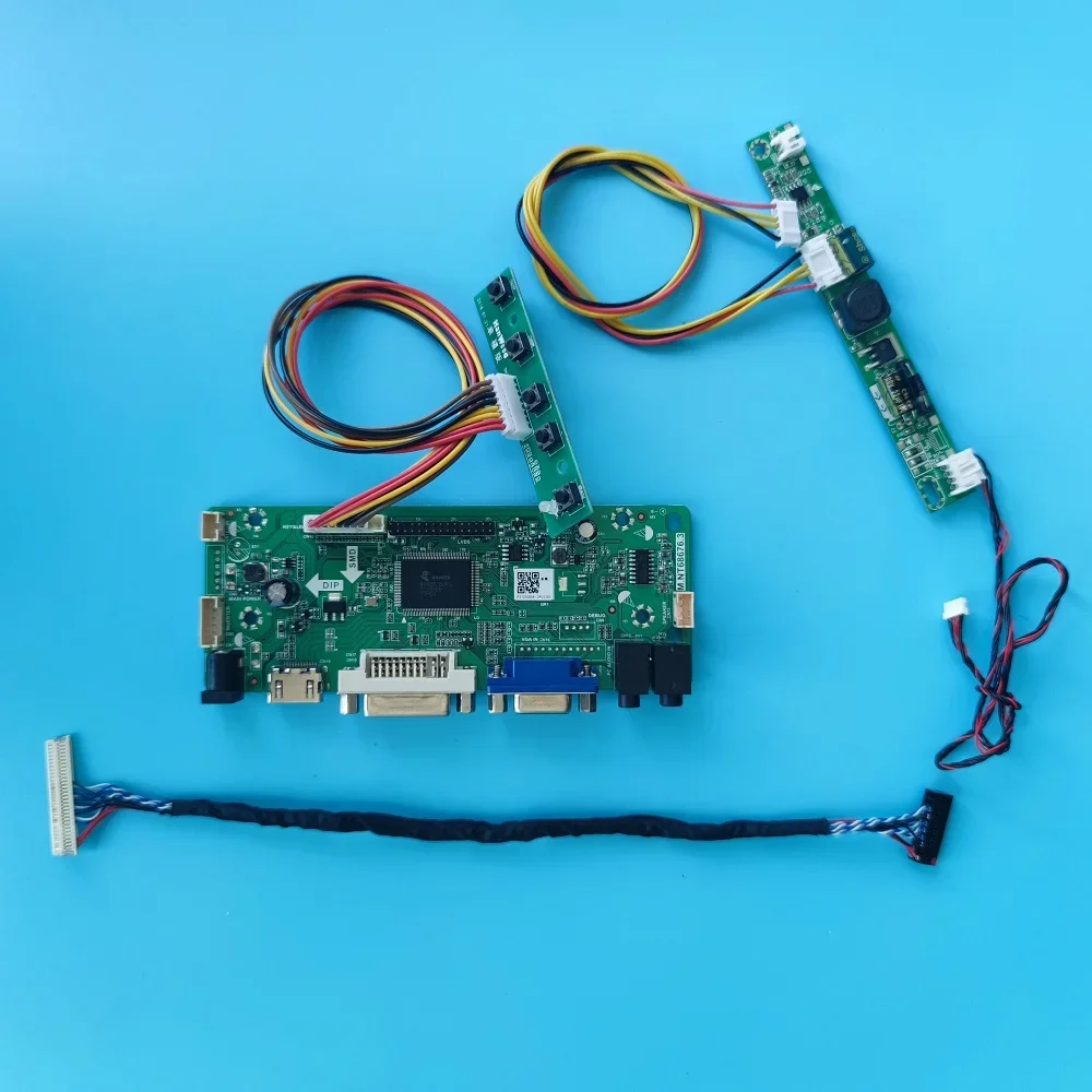 Controller board VGA Kit For LM230WF5-TRC2/TLD3/TLB1 LVDS DVI Panel Screen Monitor LED LCD 1920X1080 Audio card DIY 23
