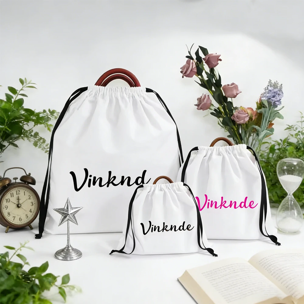 

Wholesale Custom Logo White Cotton Dust Cover Bag for Handbags 30x40cm Luxury Purse Jewelry Flowers Perfume Drawstring Dust Bags