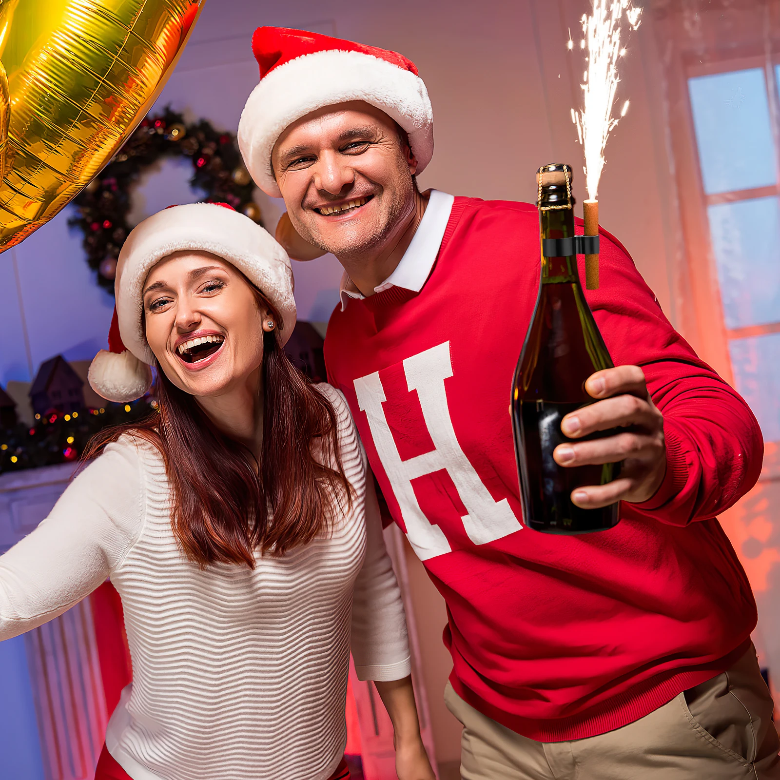 

9pcs Wine Holders Lightweight Plastic Wine Clips Reusable Party Supplies Halloween Stand