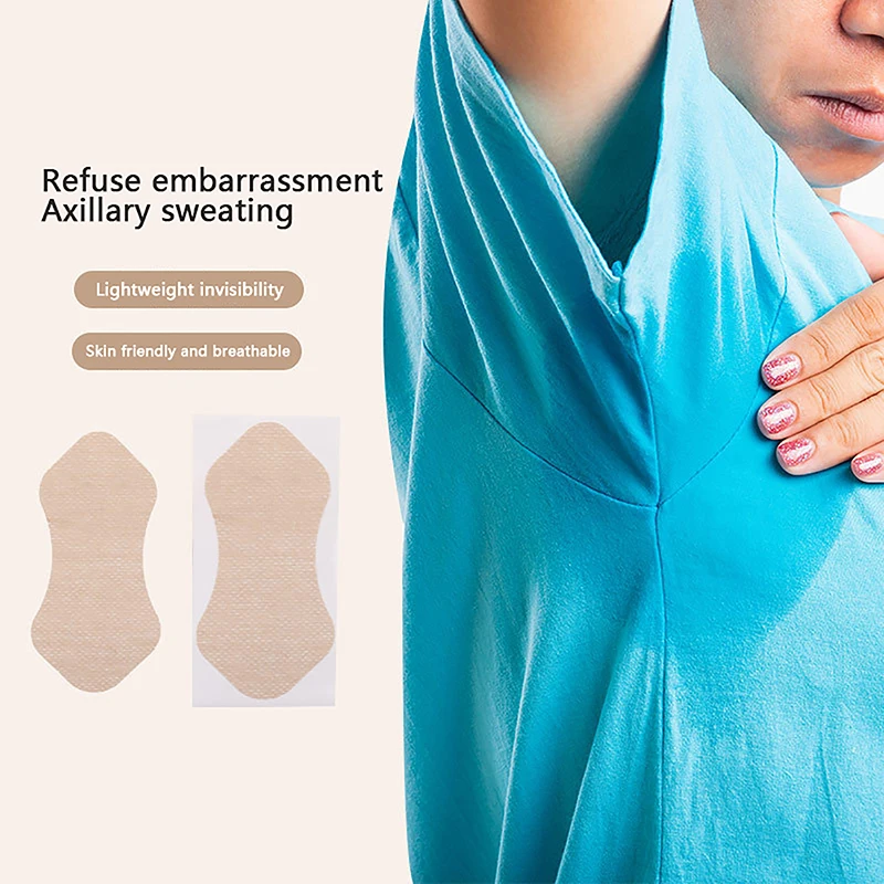 10/20PCS Disposable Underarm Sweat Pads - Summer Anti-Perspiration Stickers with Deodorant Absorption