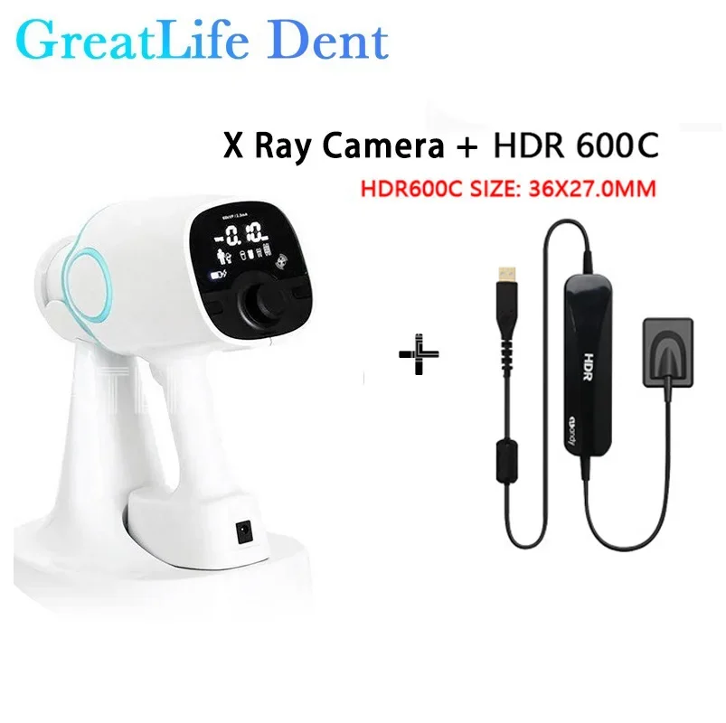 Greatlife Dental Portable Digital X-ray Camera With Sensor X Ray Unit Image Mini XR Machine For Dentist Rvg Ship From Mexico