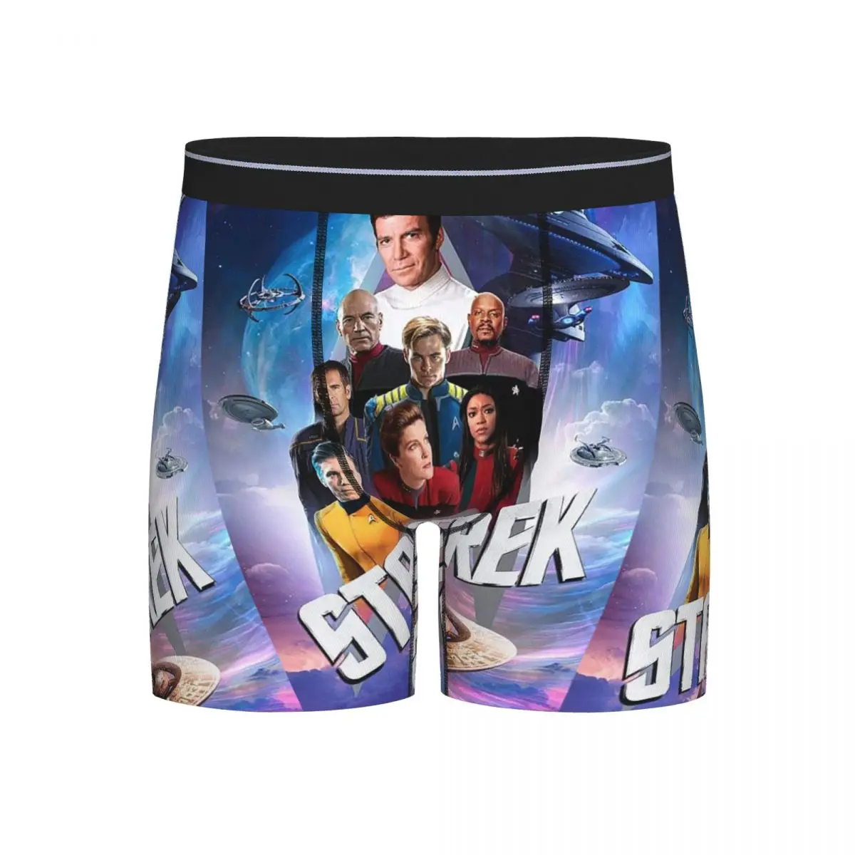 

Long Boxer Underpants Shorts Star Treks Science Fiction TV Series Panties Men's Ventilate Underwear for Homme Man Boyfriend Gift