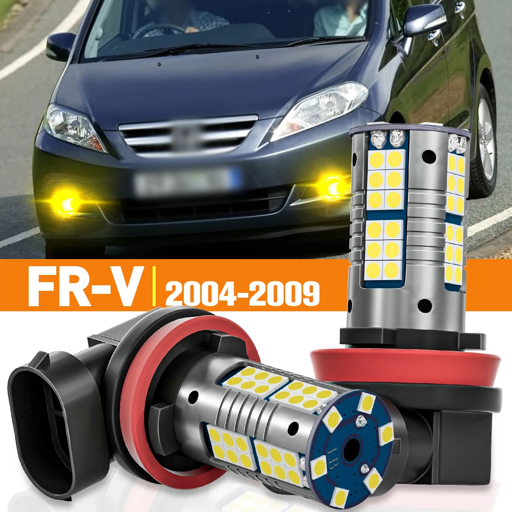 

2pcs LED Fog Light For Honda FR-V FR V FRV 2004 2005 2006 2007 2008 2009 Accessories Canbus Lamp