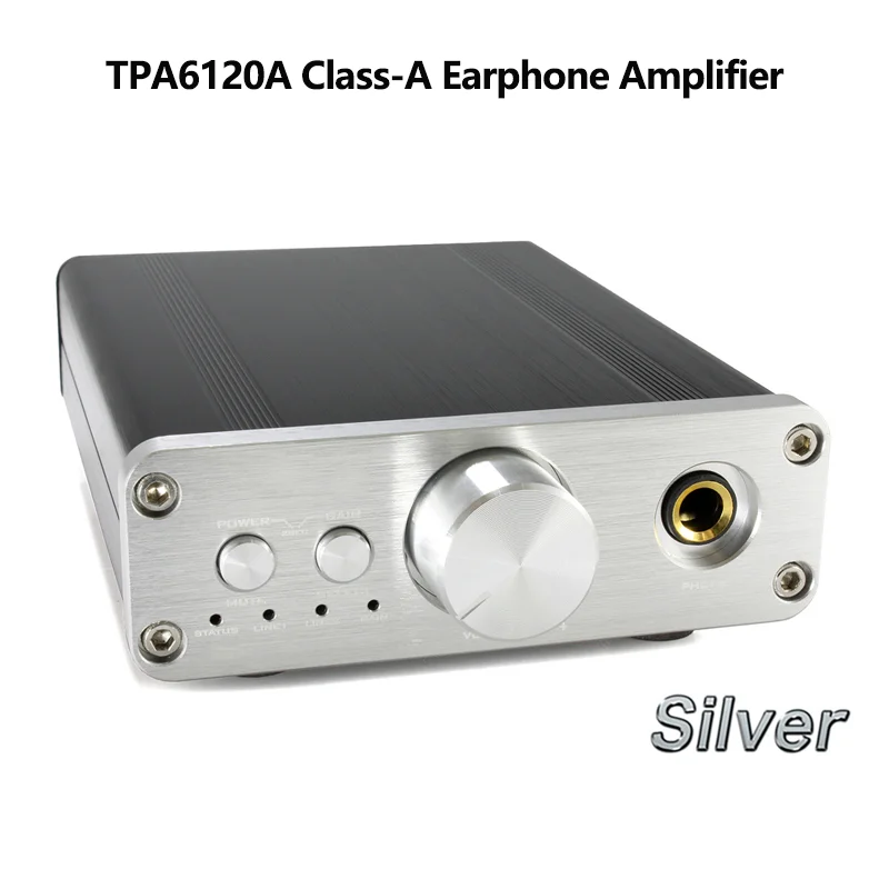 

Hi-Fi Audio Headphone Amplifier audiophile class A and B earphone amplifier TPA6120A earphone amplifier