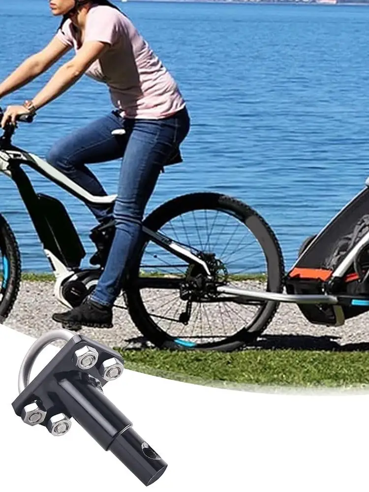AliExpress NONE Bike Trailer Hitch Coupler Connector Equipment Parts Accessories Versatile Hitch Cargo Trailer Connector Adapter Quick-Release