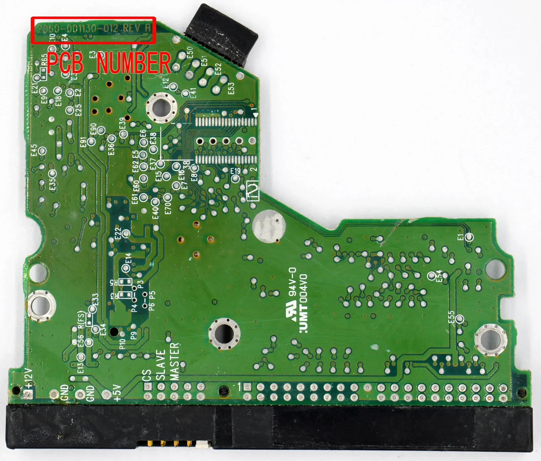 Western Digital hard disk circuit board 2060-001130-012 REV A , 2061-001130-300  for WD 3.5 IDE hard drive repair data recovery