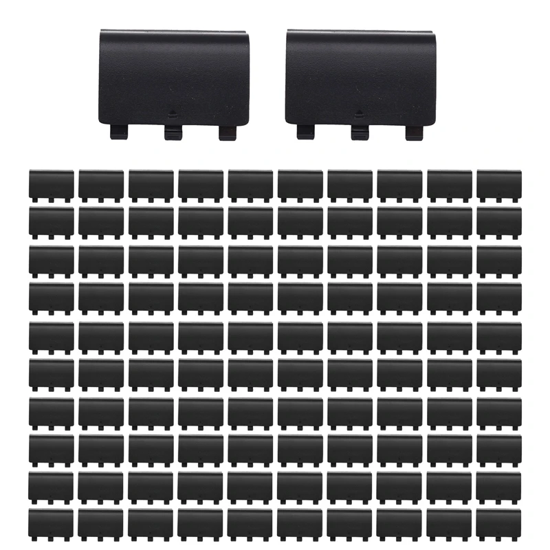 100PCS Replacement Battery Cover Cap Door Back Shell for One Controller for XboxOne Wireless Gamepad Repair Parts