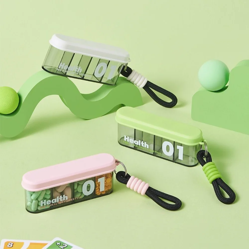 

Новый портативный мини-4 сетки чехол для таблеток органайзер контейнер коробка для хранения таблеток разделитель лекарств разделитель путешествия рыбные масла медицина