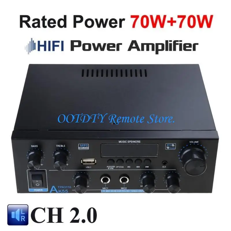 

Digital Voice Amplifiers Receiver with Reverbs Delay for Superior Sound Quality