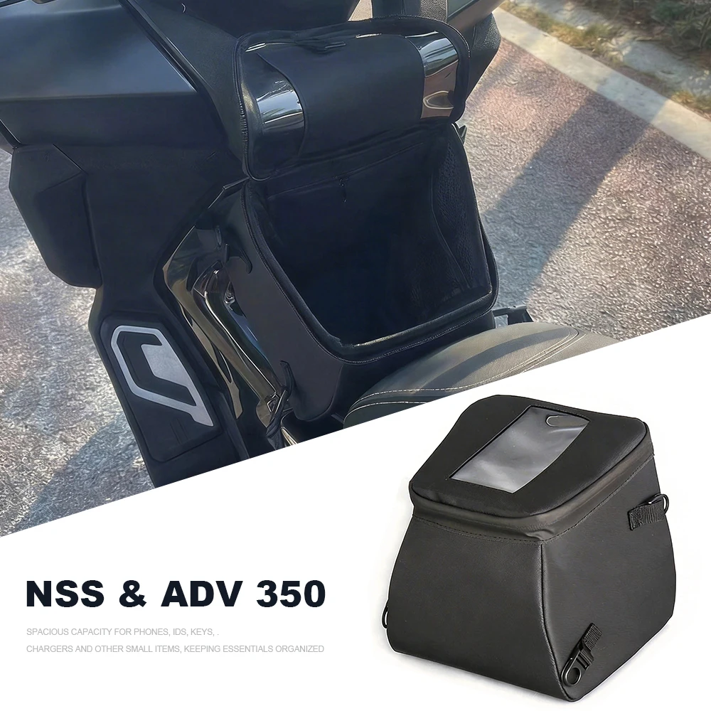 

Водонепроницаемая сумка-туннель для мотоцикла Honda ADV350 NSS350 ADV NSS 350, сумка для телефона и навигатора, органайзер для центральной консоли