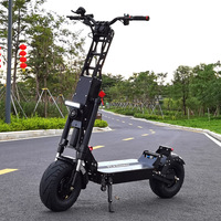 EU 2024 FLJ K6 13inch Wheels Electric Scooter with 8000W 60V 50AH 100km/h 90-120km Range Dual Motor Escooter Adult Foldable