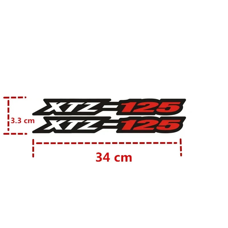 Accessories Swing Arm Chain Drive Shaft Air Box Decorate Decals Reflection Stickers Tape For YAMAHA XTZ125 XTZ125E XT 125 125E