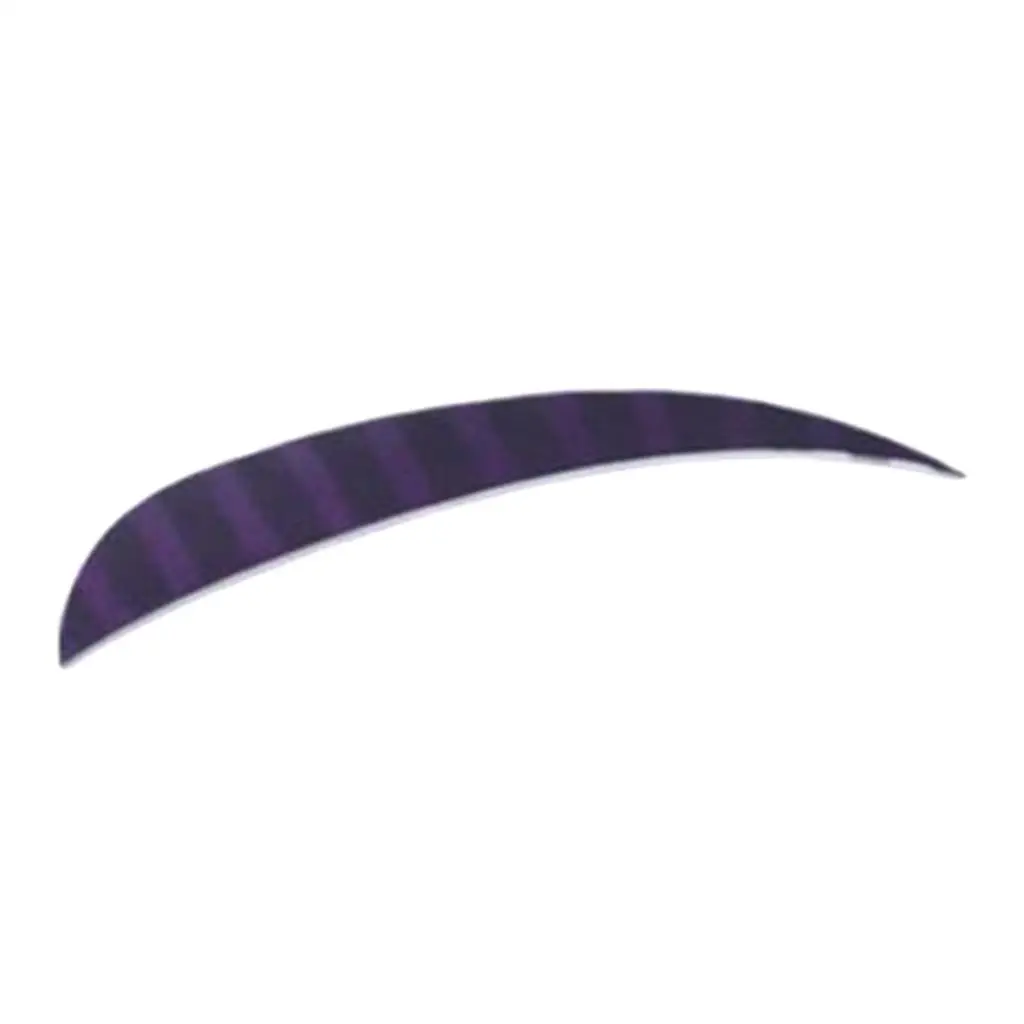 2-6pack 12pcs 4inch Archery Feathers Fletches Right Wing Parabolic Cut Shape