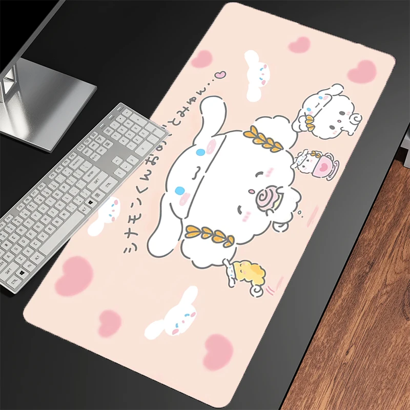 애니메이션 게임 스피드 마우스 패드 Cogimyun 특별히 설계된 대형 XXL 게이머 캐비닛 마우스 매트 키보드 마우스 패드 컴퓨터 책상 매트