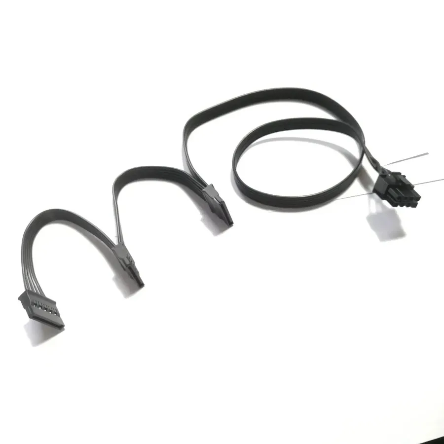 

8p 8Pin To Mainboard HDD 3-Port 3 SATA Power Socket Cord for For Cougar GX1050 GX800 GX600 CMX 550 Series Module