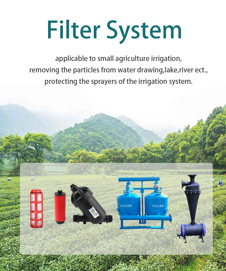 3-Zoll-Mesh-Filter mit automatischer Rückspülung für landwirtschaftliche Bewässerung von Brunnen/Flusswasser