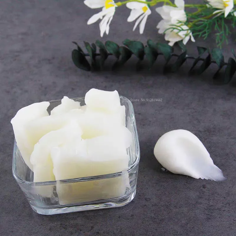 500g Microcrystalline Soft Wax Solid Block Shape Additive DIY Aromatherapy Decorative Candle Making Kneading Molding Material