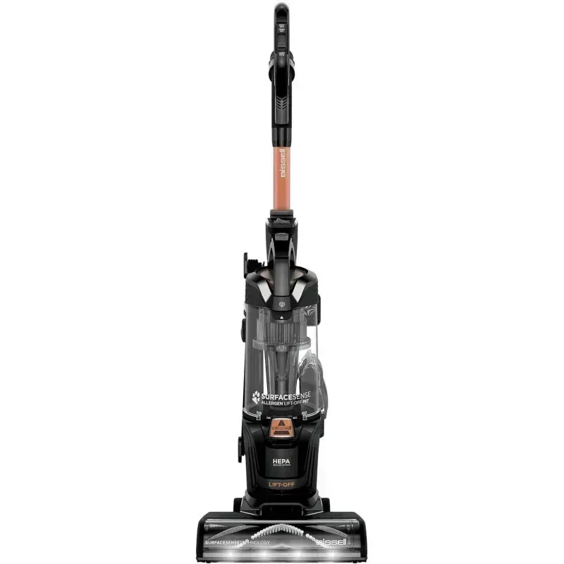 QZA4-ABISSELLS SurfaceSense Allergen Lift-Off Pet Upright Vacuum,with Tangle-Free Multi-Surface Brush Roll,LED Headlights,
