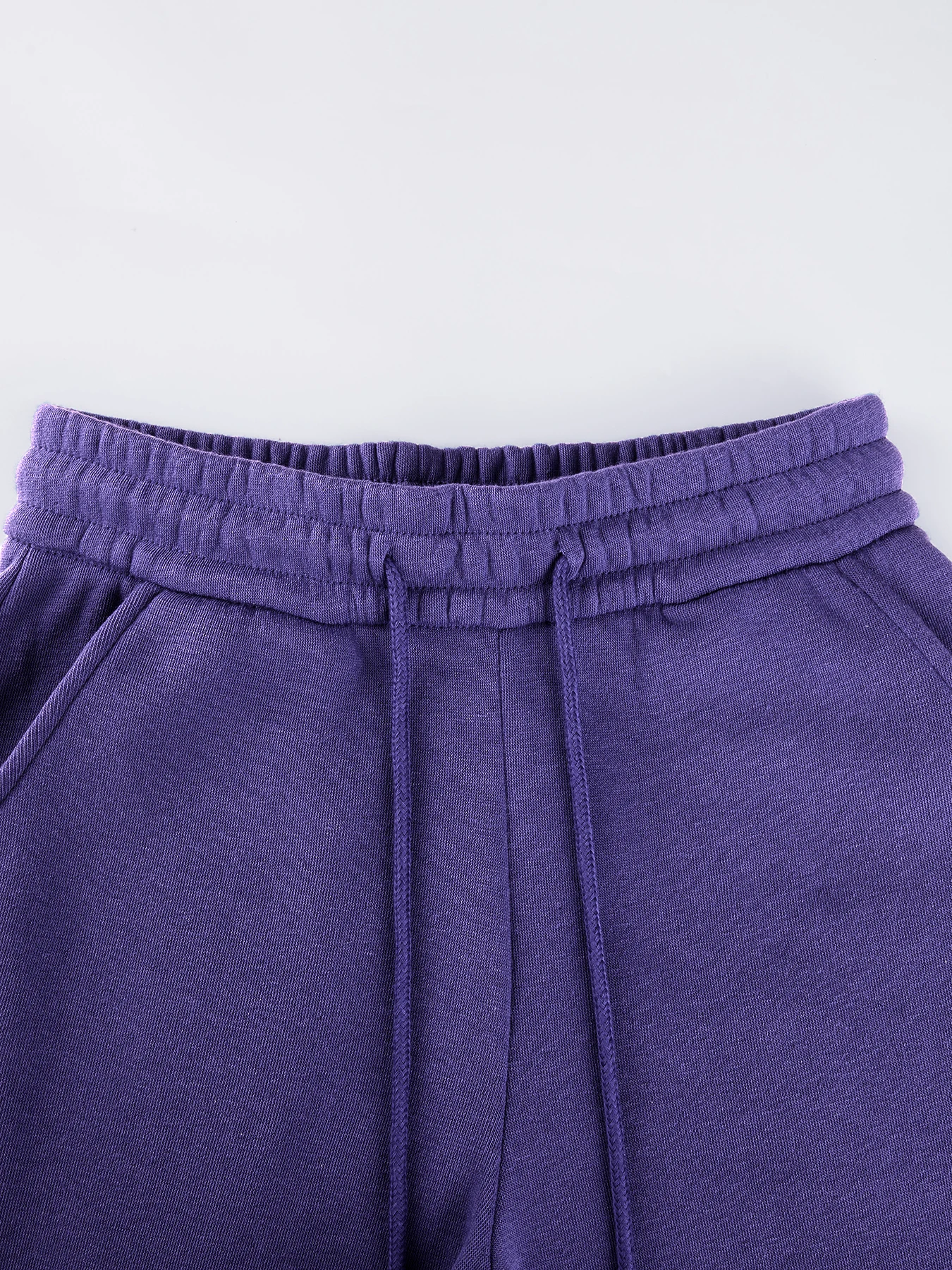 Pantalones informales lisos para mujer, pantalones de chándal cómodos de otoño, pantalones con bolsillos versátiles, pantalones con cordón a la moda, pantalones deportivos de lana para correr