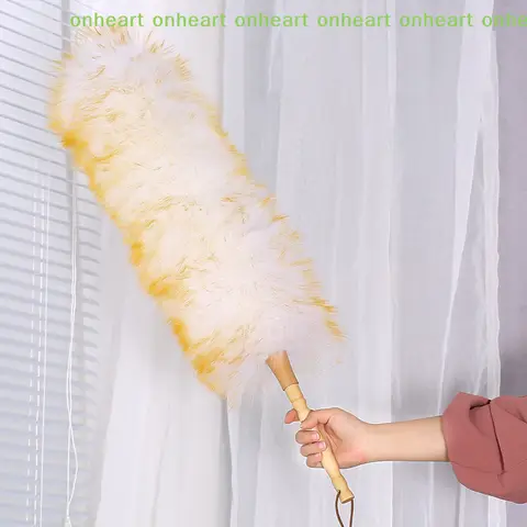 [C]Wool Duster Household Cleaning Dust Duster Brush Car Cleaning Sweeping Dust Home Daily Use Washable Clean Houseware Tools