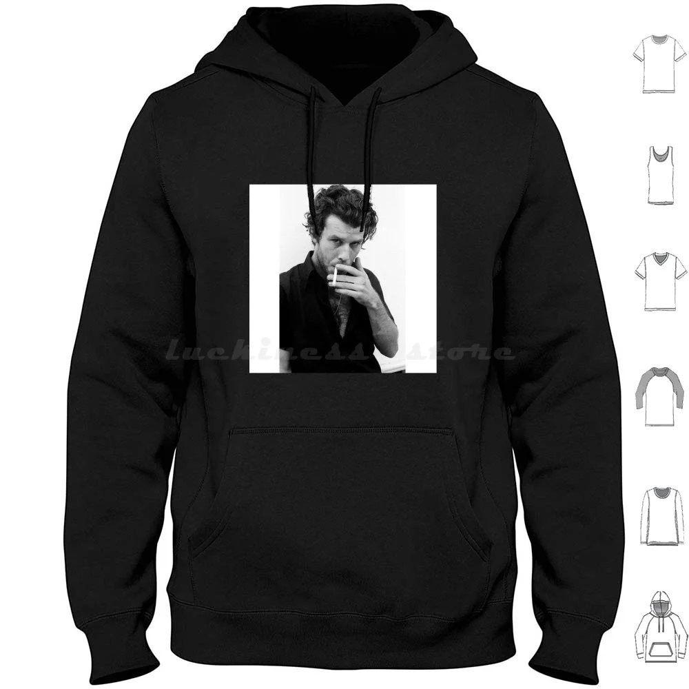 New Arrival Waits Art Print Hoodie Cotton Long Sleeve Tom Waits Tom Waits Graphite Music Microphone Nick Cave Bob Dylan