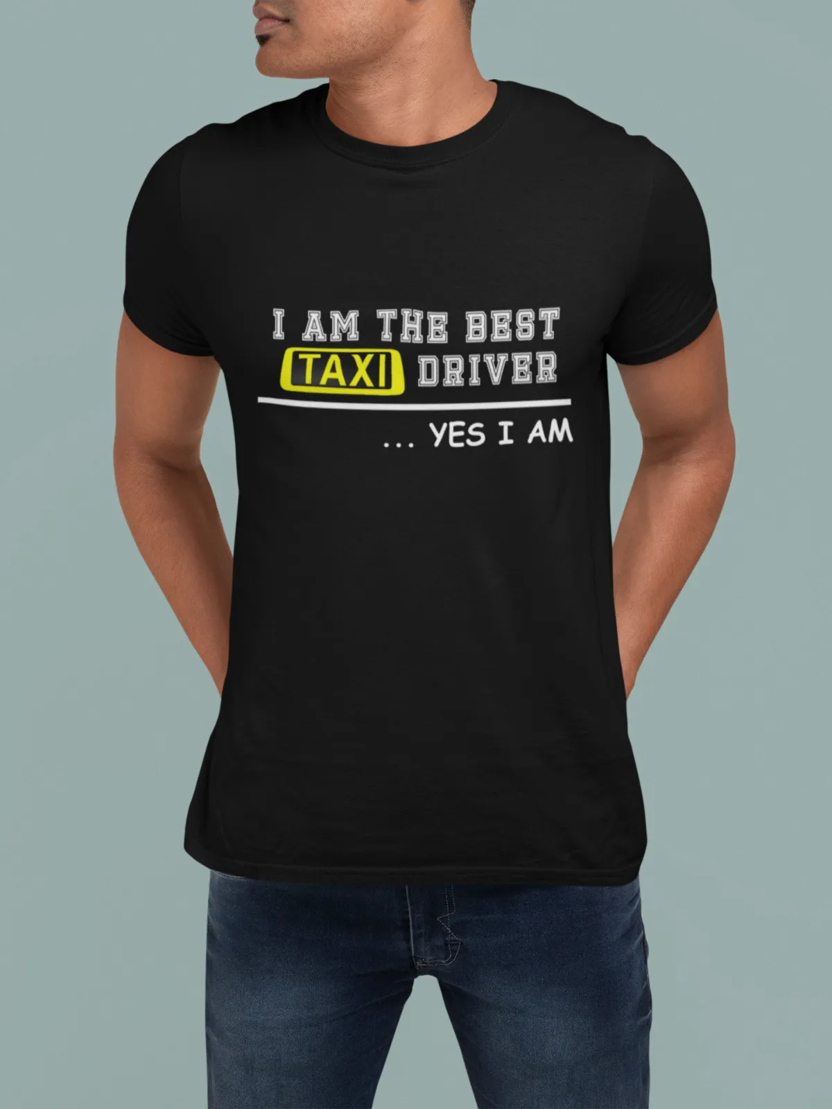 Camiseta de taxista, la mejor ropa de Super papá, regalo de súper cumpleaños, camisetas divertidas