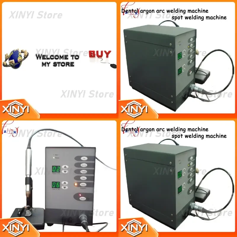 1PC 220V Dental Arc Argon Spot Welding Machine for Precious Metals Pure Titanium Metal Argon Spot Welder