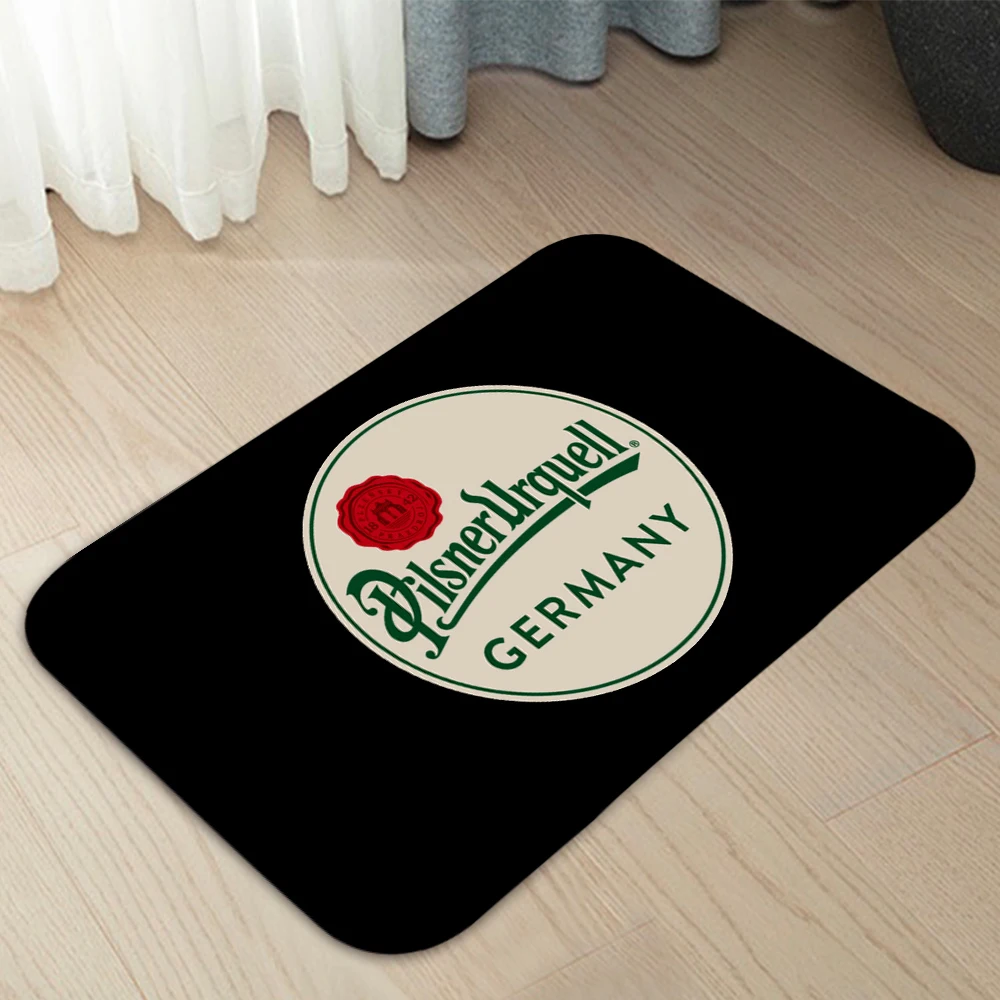 Pilsner Urquell Beer logo Home Carpet ingresso tappetini arredamento moderno tappeto tappetini bagno 267